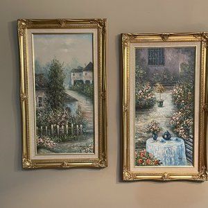 Art -Oil on Canvas Paintings Signed & Framed